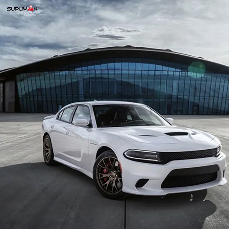 dodge charger srt front bumper kit with fog light hole 2015+ - Image 4