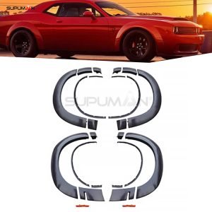 dodge challenger front fender flare demon style 2015+