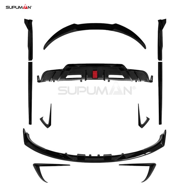 tesla model 3 rear diffuser turbine type 2018-2023 - Image 2