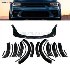 dodge charger front bumper lip kit demon style 2015-2022