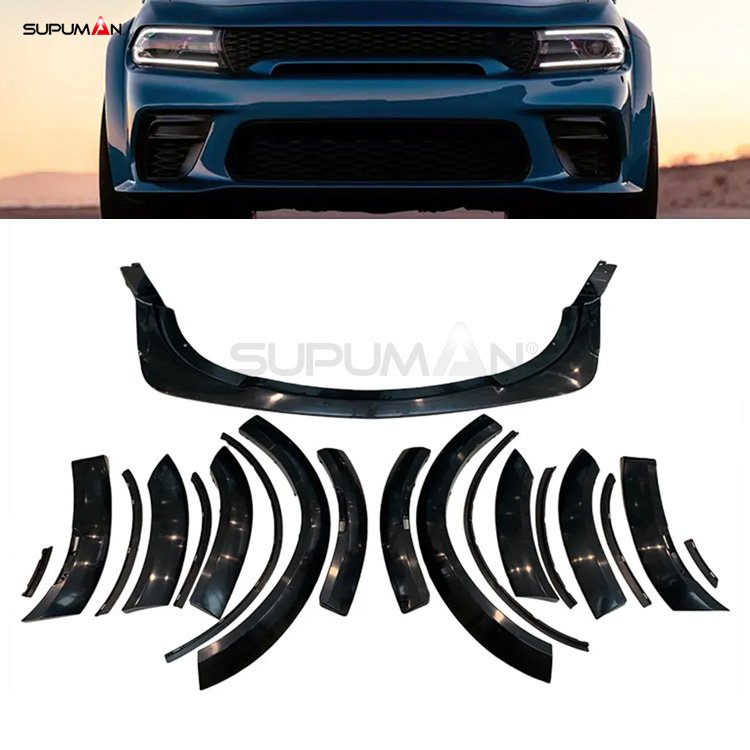 dodge charger front bumper lip kit demon style 2015-2022