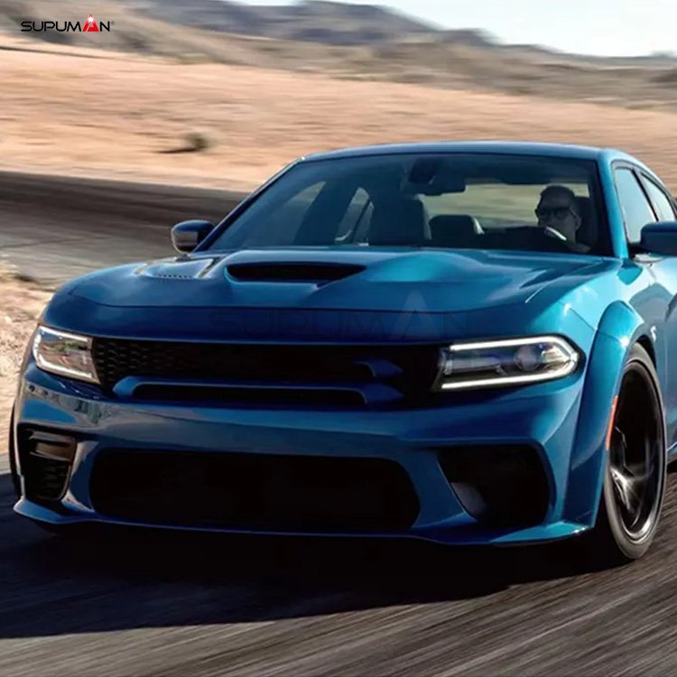 dodge charger front bumper lip kit demon style 2015-2022 - Image 4