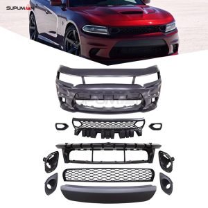 dodge charger front bumper kit hellcat style 2019-2022