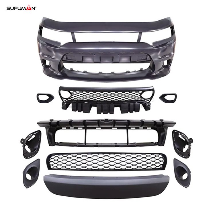dodge charger front bumper kit hellcat style 2019-2022 - Image 2