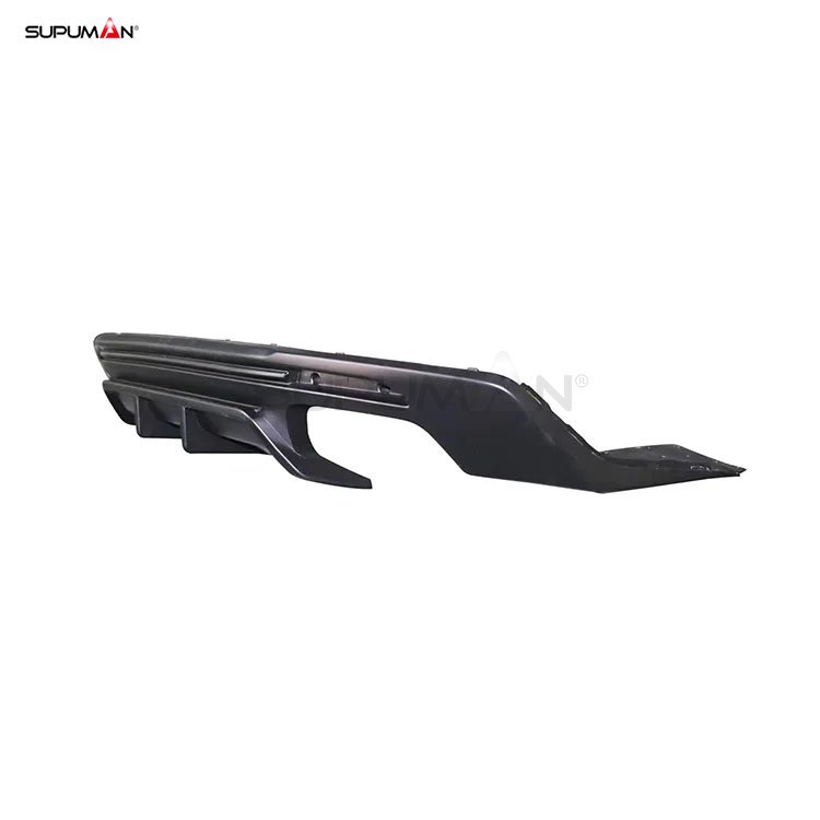 Chevrolet Camaro zl1 rs style double air outlet rear diffuser 2016-2022 - Image 4
