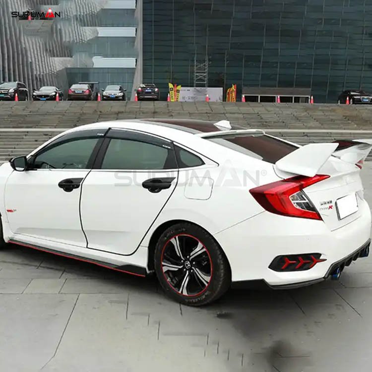 honda civic 11th type-r boot rear spoiler 2016-2018 - Image 5