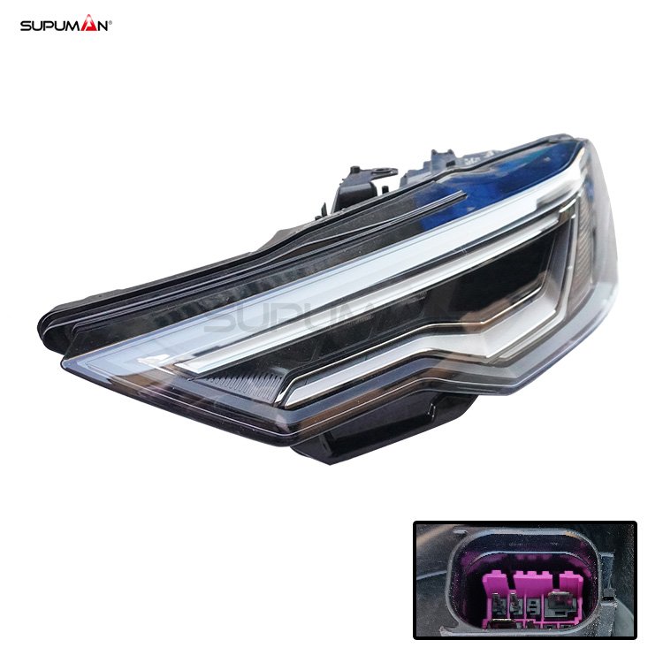 audi a6 c8 new style head light